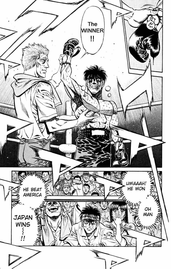 Hajime no Ippo: Fighting Spirit, Chapter 413 image 14